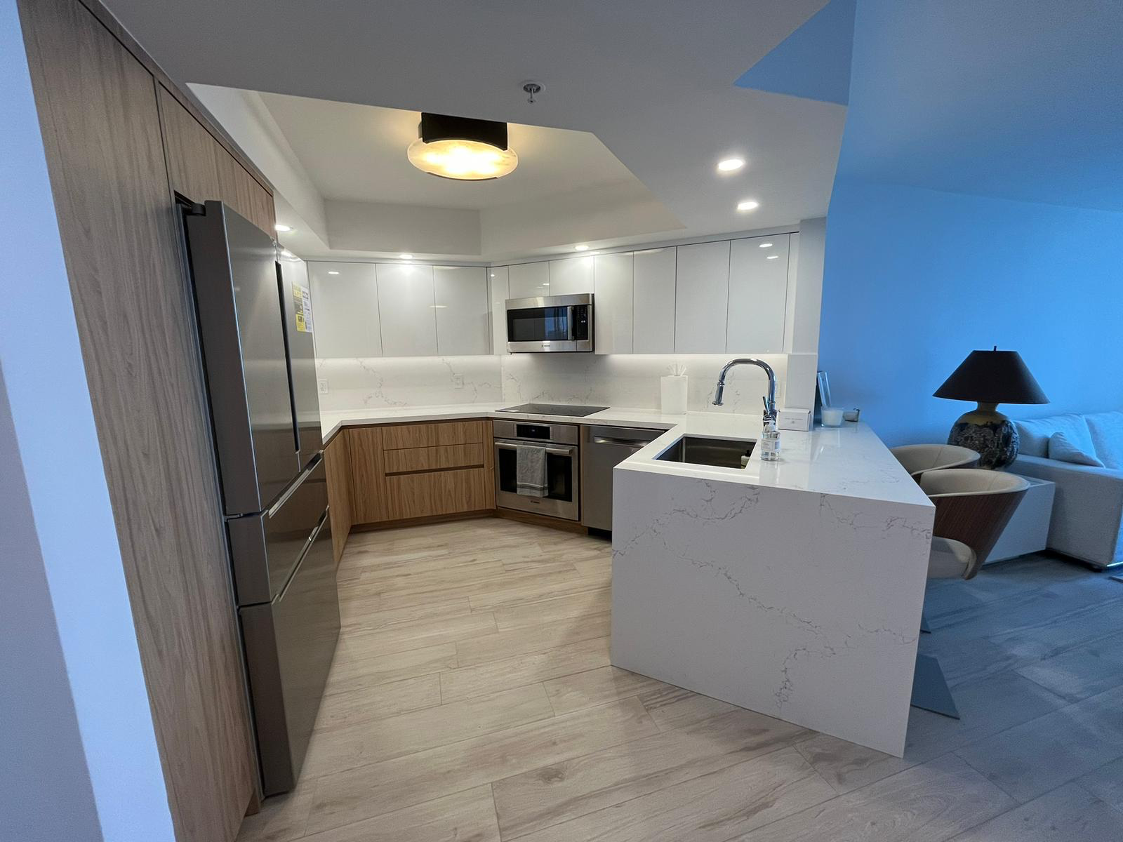Modern White Kitchen